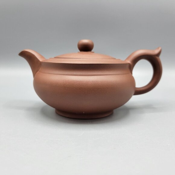 Chinese Hand Thrown Red Clay Terracotta Teapot With Lid 3" Tall - Picture 16 of 16